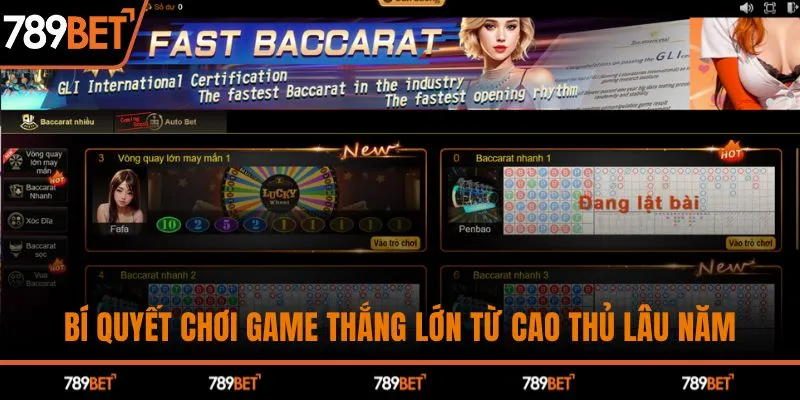 Bí quyết chơi game thắng lớn từ cao thủ lâu năm