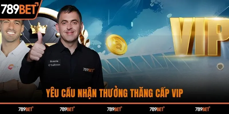 Yêu cầu nhận thưởng thăng cấp VIP